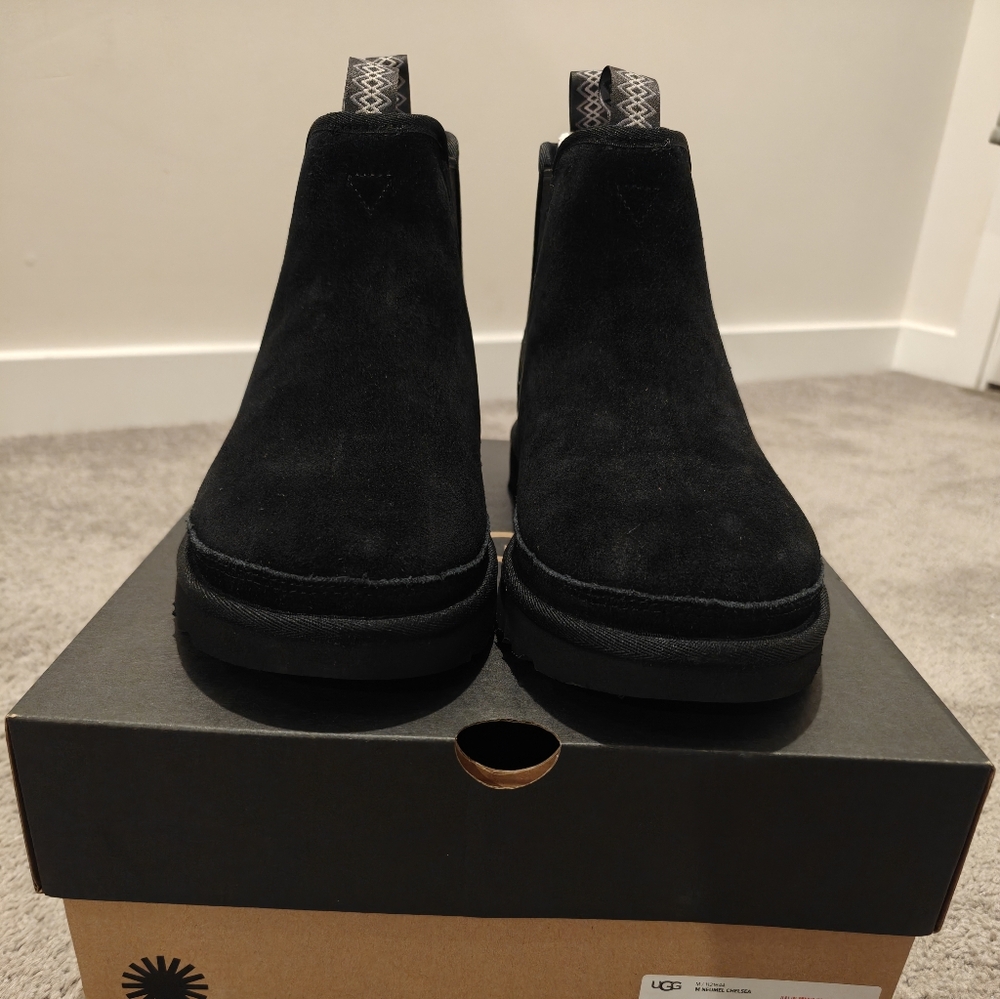 UGG Men's Black Suede Boots